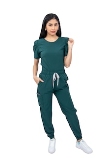 Foto 1 | Foto 1 | Pijama Quirúrgica Antifluido Scrub Verde para Mujer