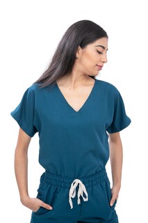 Foto 2 | Foto 2 | Pijama Quirúrgica Jogger Azul para Mujer