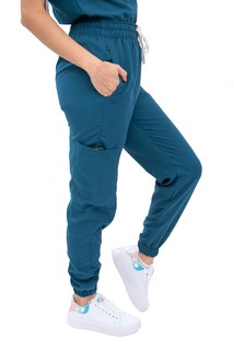 Foto 4 | Foto 4 | Pijama Quirúrgica Jogger Azul para Mujer
