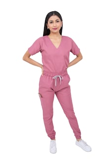 Foto 1 | Foto 1 | Pijama Quirúrgica Jogger Antifluidos Dama Mvsb Kolorum Palo De Rosa