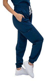 Foto 4 | Foto 4 | Pijama Quirúrgica Jogger Antifluidos Mvsb Kolorum Azul Marino para Dama