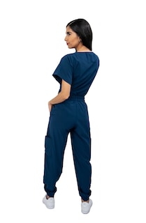 Foto 5 | Foto 5 | Pijama Quirúrgica Jogger Antifluidos Mvsb Kolorum Azul Marino para Dama