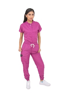 Foto 1 | Foto 1 | Pijama Quirúrgica Antifluido Rosa para Mujer