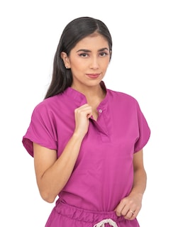 Foto 2 | Foto 2 | Pijama Quirúrgica Antifluido Rosa para Mujer