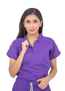 Foto 2 | Foto 2 | Uniforme Quirúrgico Repelente Morado para Mujer