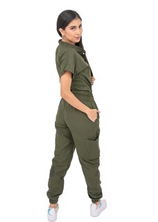 Foto 5 | Foto 5 | Pijama Quirúrgica Antifluido Verde Militar para Mujer