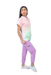 Foto 3 | Foto 3 | Uniforme Quirúrgico Jogger Stretch Kolorum Acuarela