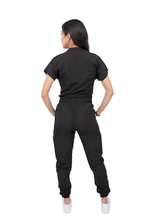 Foto 5 | Foto 5 | Pijama Quirúrgica Jogger Antifluido Stretch Kolorum Negra para Dama