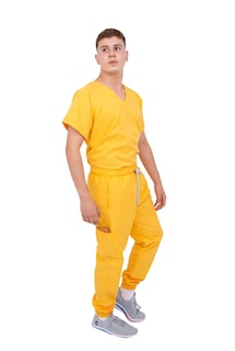 Foto 3 | Foto 3 | Pijama Quirúrgica Jogger Antifluido Hombre Kolorum Mango