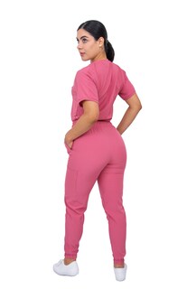 Foto 5 | Foto 5 | Uniforme Quirúrgico Stretch Rosa para Mujer