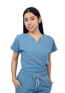 Foto 2 | Foto 2 | Pijama Quirúrgica Jogger Azul para Mujer