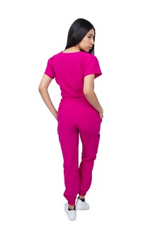 Foto 5 | Foto 5 | Pijama Quirúrgica Antifluido Scrub Nala Rosa para Mujer