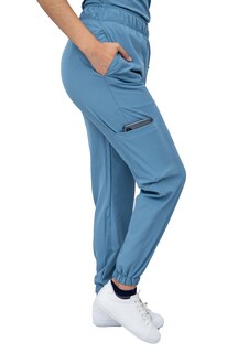 Foto 4 | Foto 4 | Pijama Quirúrgica Para Mujer Antifluido Azul Pantalón Jogger Stretch Scrub Kolorum Modelo Nala