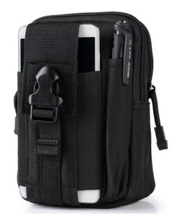 Foto 2 | Foto 2 | Bolsa Táctica + Cinturón Militar + 3 Ganchos + Pedernal Belug Negro