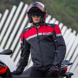 Foto 5 | Foto 5 | Chamarra Roda Sentinel Negro y Rojo