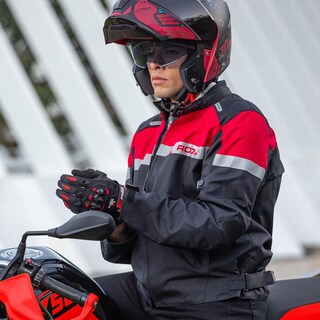 Foto 6 | Foto 6 | Chamarra Roda Sentinel Negro y Rojo