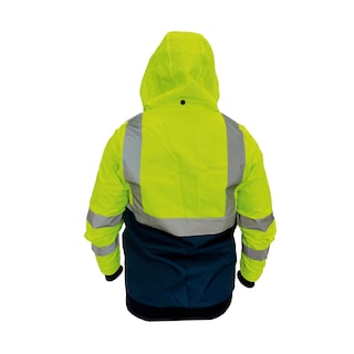 Foto 2 | Foto 2 | Chamarra Impermeable Con Cintas Reflejantes Alta Visibilidad