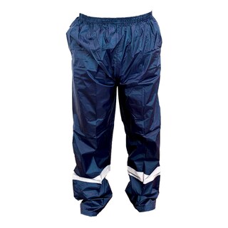 Foto 3 | Foto 3 | Impermeable Motociclista Brigadista Reflejante Azul Marino