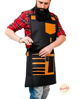 Foto 7 | Foto 7 | Mandil Cover Barbest New York Color Miel Poliester