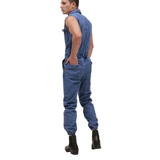 Foto 3 | Foto 3 | Mono sin Mangas MCHK de Mezclilla Azul Oscuro para Hombre