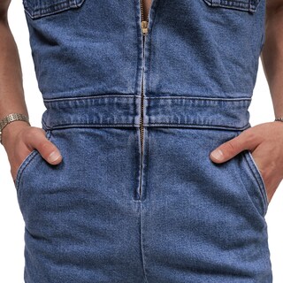 Foto 5 | Foto 5 | Mono sin Mangas MCHK de Mezclilla Azul Oscuro para Hombre