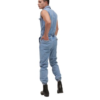 Foto 3 | Foto 3 | Mono Sin Mangas MCHK de Mezclilla Azul para Hombre