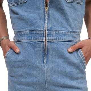 Foto 5 | Foto 5 | Mono Sin Mangas MCHK de Mezclilla Azul para Hombre