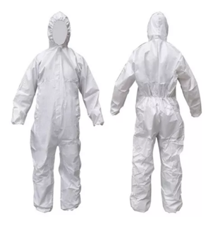 Foto 1 | Foto 1 | 10 Pzas Overol Desechable Tipo Tyvek Polipropileno Capucha
