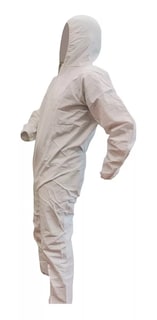Foto 3 | Foto 3 | 10 Pzas Overol Desechable Tipo Tyvek Polipropileno Capucha