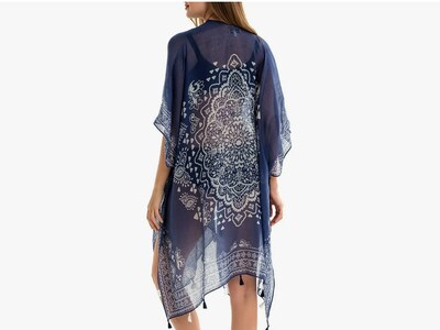 Foto 3 | Foto 3 | Blusa De Protección Solar De Playa  Bikini Playa Pareo Cover