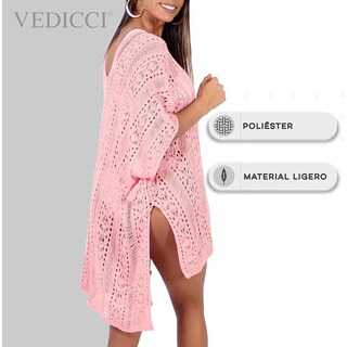Foto 3 | Foto 3 | Vedicci Salida De Baño Para Mujer Color Rosa