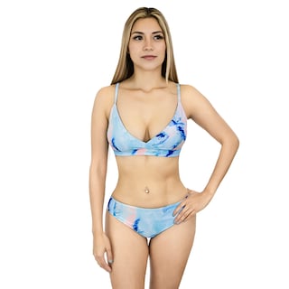 Foto 2 | Foto 2 | Traje De Baño Bikini 2 Piezas London Rock color Azul para Mujer