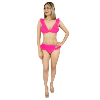 Foto 1 | Foto 1 | Traje De Baño Bikini 2 Piezas Para Mujer Marca London Rock