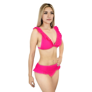 Foto 5 | Foto 5 | Traje De Baño Bikini 2 Piezas Para Mujer Marca London Rock