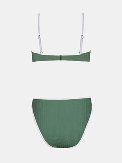 Foto 7 | Foto 7 | Conjunto De Bikini Cupshe Para Mujer, Cintura Alta, Cuello Cuadrado, Color Block - Venta Internacional.