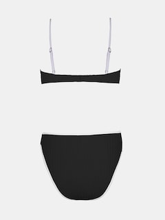 Foto 7 | Foto 7 | Conjunto De Bikini Cupshe Para Mujer, Cintura Alta, Cuello Cuadrado, Color Block - Venta Internacional.