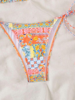 Foto 5 | Foto 5 | Traje De Baño Halter Bikini Zaful Triangle De 2 Piezas Para Mujer - Venta Internacional.