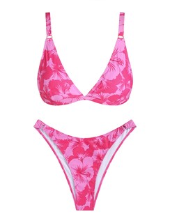 Foto 2 | Foto 2 | Conjunto de Bikini Zaful Cintura Alta Estampado Floral para Mujer - Venta Internacional