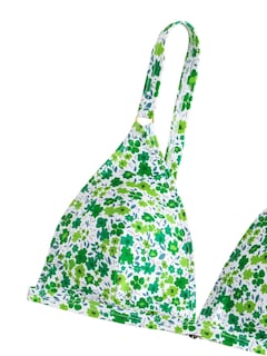 Foto 5 | Foto 5 | Conjunto de Bikini Zaful Verde con Estampado Floral Cintura Alta para Mujer - Venta Internacional