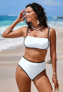 Foto 5 | Foto 5 | Conjunto De Bikini Pink Queen 2025 Para Mujer, Cintura Alta, Color Block - Venta Internacional.