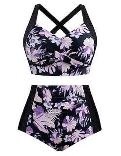 Foto 1 | Foto 1 | Bikini Hanna Nikole 2 Piezas Purple Flower