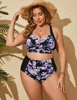 Foto 2 | Foto 2 | Bikini Hanna Nikole 2 Piezas Purple Flower