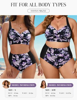 Foto 4 | Foto 4 | Bikini Hanna Nikole 2 Piezas Purple Flower