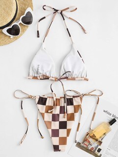Foto 6 | Foto 6 | Bikini Zaful Triangle para Mujer - Venta Internacional