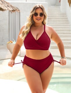 Foto 5 | Foto 5 | Bikini Blooming Jelly Rojo para Mujer- Venta Internacional
