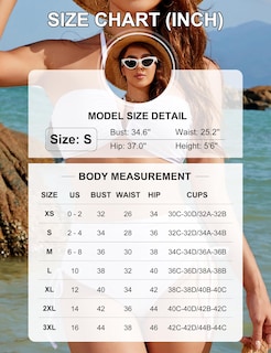 Foto 6 | Foto 6 | Set De Bikini Blooming Jelly 2025 Con Cintura Alta Para Control De Barriga - Venta Internacional.
