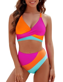 Foto 1 | Foto 1 | Conjunto de Bikini Blooming Jelly Cintura Alta Push Up 2025 Multicolor - Venta Internacional