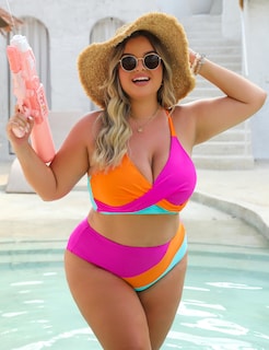 Foto 4 | Foto 4 | Conjunto de Bikini Blooming Jelly Cintura Alta Push Up 2025 Multicolor - Venta Internacional