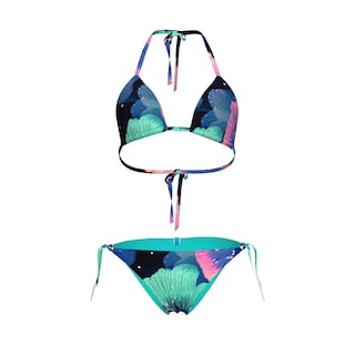 Foto 6 | Foto 6 | Conjunto Bikini Arena Water Print Para Mujer Azul