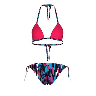 Foto 8 | Foto 8 | Conjunto Bikini Arena Water Print Para Mujer Negro
